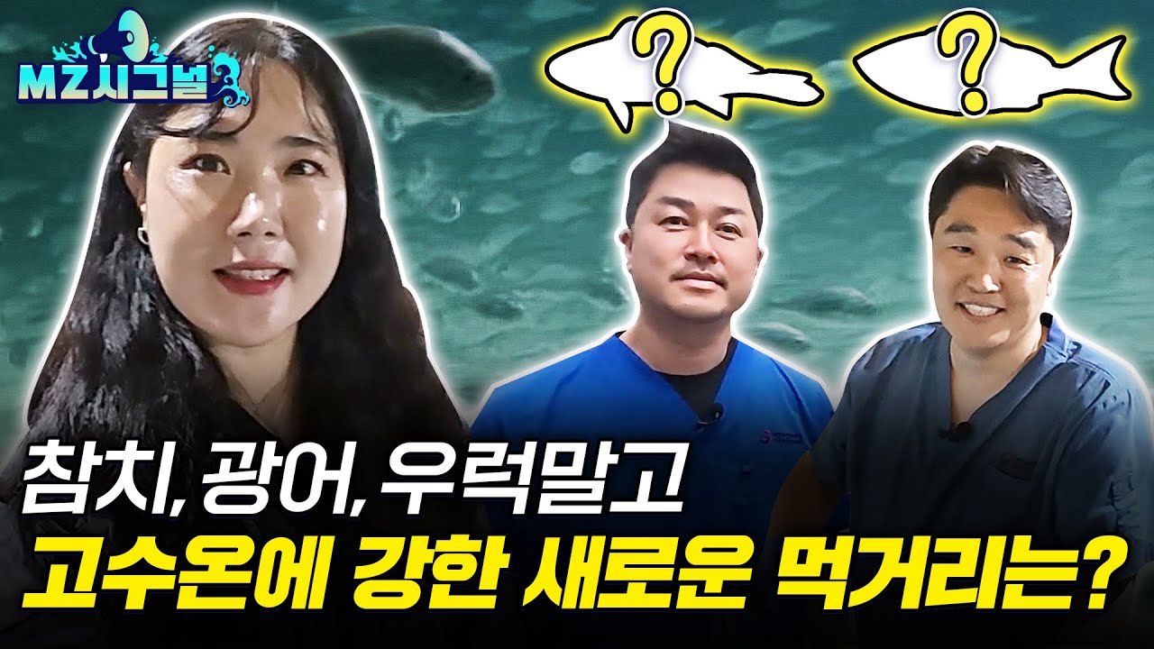 [해양수산부] 고수온에도 끄떡없는 양식 품종 개발! 「MZ시그널」